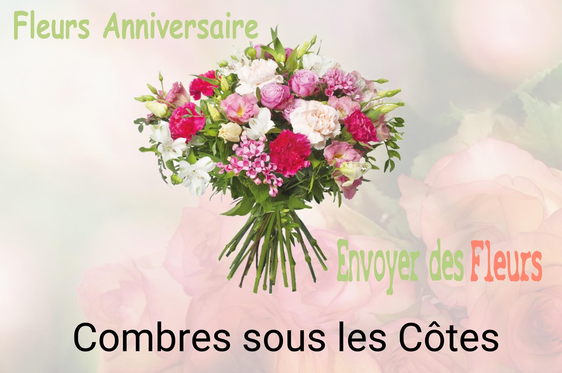 Bouquet de fleurs d’anniversaire livré à Combres-sous-les-Côtes
