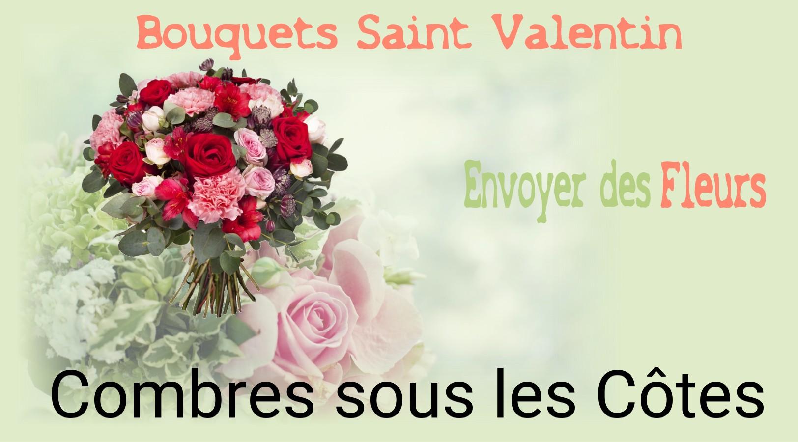 Roses de Saint-Valentin livrées à Combres-sous-les-Côtes